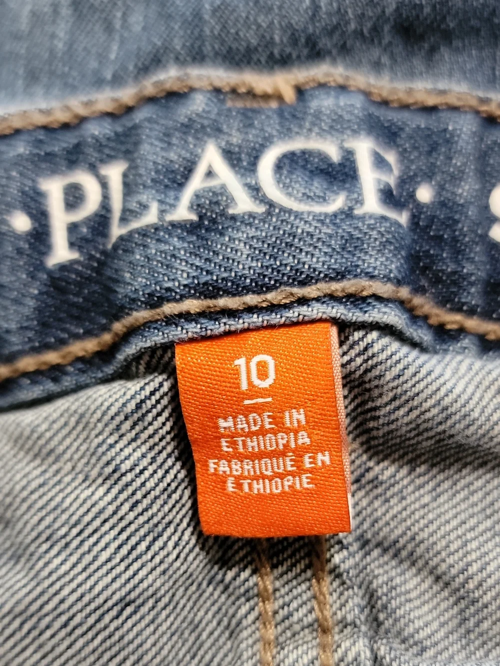The Children's Place Classic Blue Straight-Leg Kids Jeans
